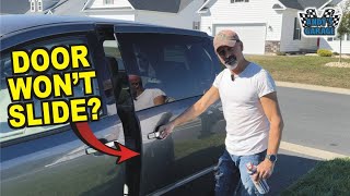 Fixing A Stuck Sliding Vehicle Door (Andy’s Garage: Episode - 500)