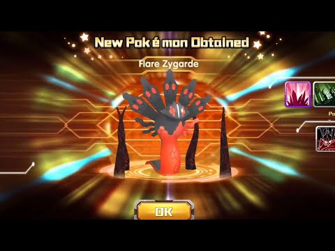 Exchange Flare Zygarde and powering up | Pokeland Lagends