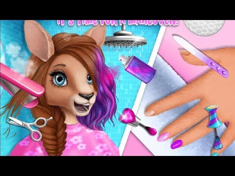 Fun Animal Makeover Kids Games - Animal Hair Salon Australia - Funny Pet Hair Style Makeover Games