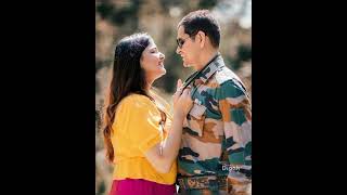 indian army cute couples pictures#armycouple#divya