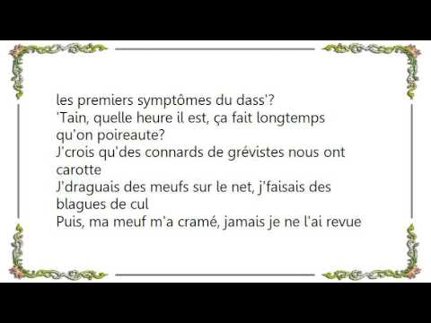 Casseurs Flowters - 16h22 - Deux connards dans un abribus Lyrics