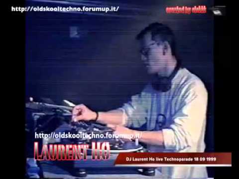 DJ Laurent Ho live Technoparade 18 09 1999