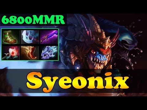 Dota 2 - Syeonix 6800 MMR Plays Slark Vol 2 - Ranked Match Gameplay!  rmg