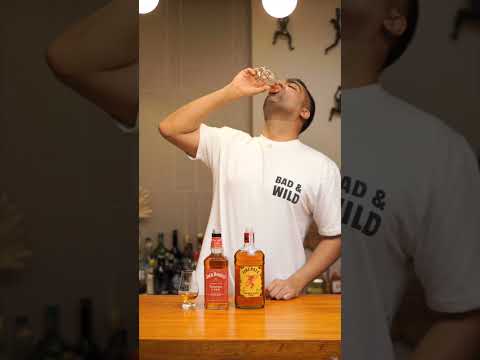 Reviewing cinnamon whiskeys - JD Fire Vs Fireball