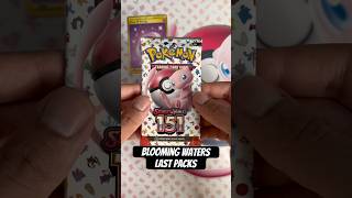 The last 6 packs of 151. One card away from finishing the master set Squirtle IR… it’s now or never