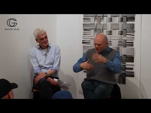 Artist Talk Pelle Bergström och Mårten Castenfors på Galleri Glas