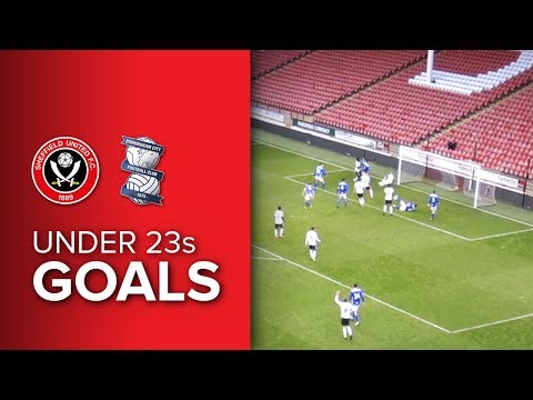 Blades U23s 1-0 Birmingham - match action