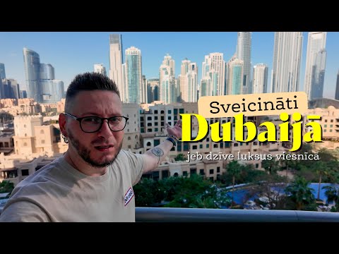Izlidošana, ielidošana un dzīve luksus viesnīcā | Ceļojums uz Dubaiju | 1. sērija