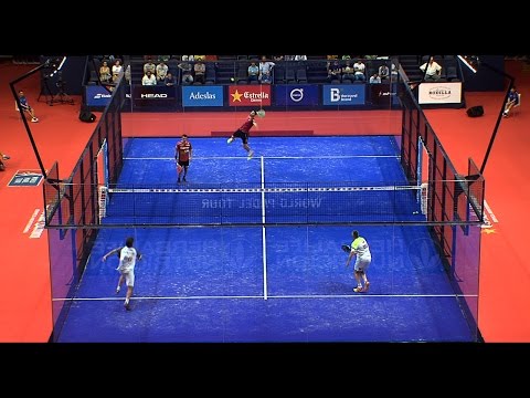 Vamos Pádel. Partido Tito Allemandi y Silingo contra Lebrón y Gabi Reca