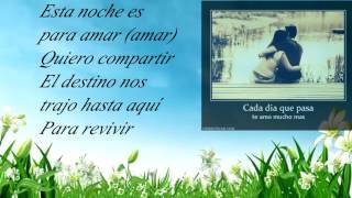 Luis Fonsi  Esta Noche Es Para Amar(letra)