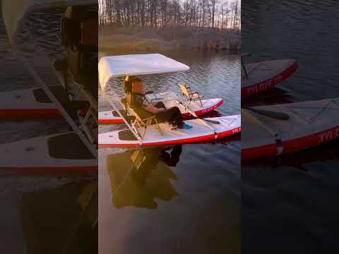 Catamaran From Paddle Boards