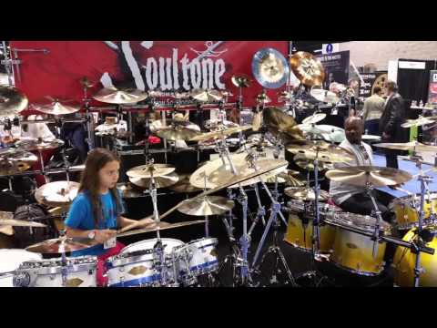 NAMM 2016 - Jerohn Garnett and Noa Levy