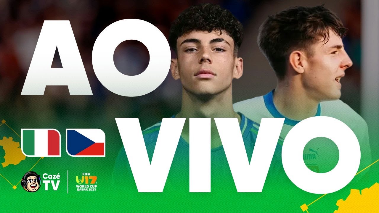JOGO COMPLETO: ITÁLIA X REPÚBLICA TCHECA | COPA DO MUNDO SUB-17 FIFA™ 2025 | SEGUNDA FASE