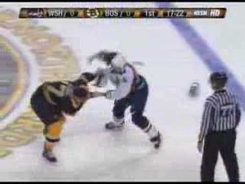 John Erskine vs Milan Lucic