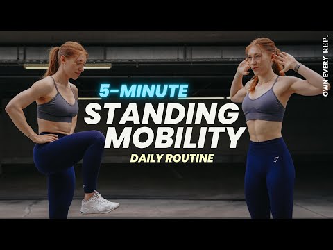 5 Min. Daily Mobility | All Standing Routine, Travel-Friendly