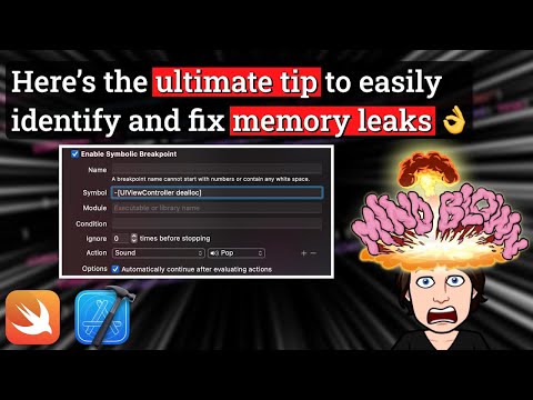 Here's the ULTIMATE tip to find memory leaks in Xcode!
