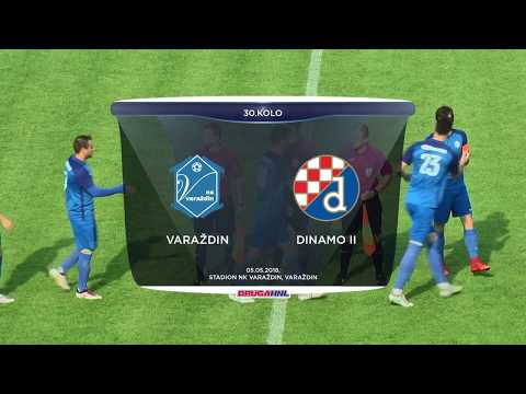 SAŽETAK: VARAŽDIN vs DINAMO II 2:1 (30. kolo, Druga HNL 17/18)