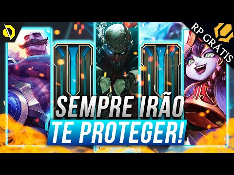 OS 5 MELHORES SUPORTES PARA CARREGAR RANKED EM QUALQUER PATCH - LOL