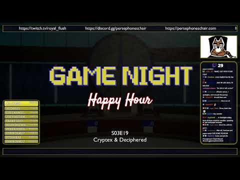 S03E19: Cryptex & Deciphered