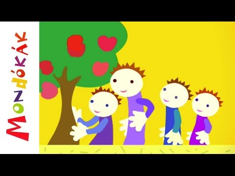 Hüvelykujjam almafa (Gyerekdalok és mondókák, rajzfilm gyerekeknek)