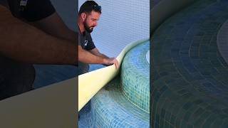 PVC pool liner specialists 🏊‍♀️🐳💧#poolliner #pvc #construction #pool #swimmingpo