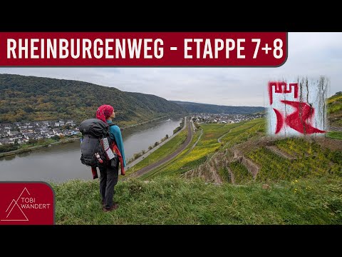 Auf dem Rheinburgenweg Etappe - 7+8 (Rhens - Koblenz - Winningen)