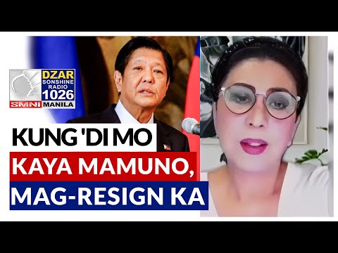 Marcos Resign Movement kay PBBM: Kung hindi mo kaya mamuno bilang pangulo, kailangan mag-resign ka