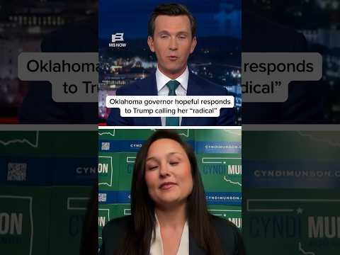 Oklahoma governor hopeful responds to Trump calling her 'radical'