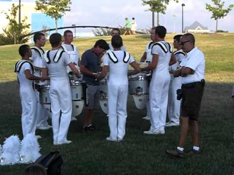 More Phantom Regiment snare line in the lot from DCI Finals 2010