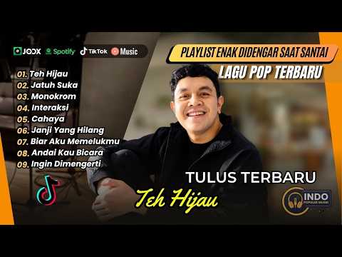 Tulus -TEH HIJAU - JATUH SUKA - MONOKROM - INTERAKSI - CAHAYA - HATI HATI DIJALAN | LAGU POP POPULER