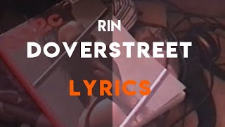 RIN - DOVERSTREET [EXCLUSIVE LYRICS] (prod. Minhtendo)