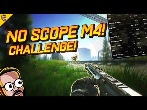 Meta M4 komplett OHNE VISIER Challenge! 11K EXP Runde! - Escape From Tarkov