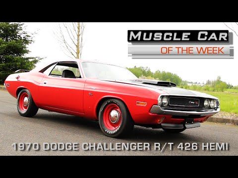 1970 Dodge Challenger R/T 426 Hemi N94 Hood-Muscle Car Of The Week Video Episode #164