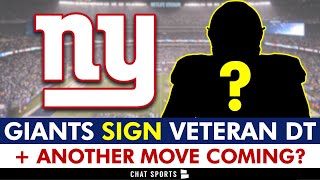 BREAKING: Giants Sign Veteran Defensive Tackle + Giants Insider Hints At ANOTHER SIGNING Coming Soon