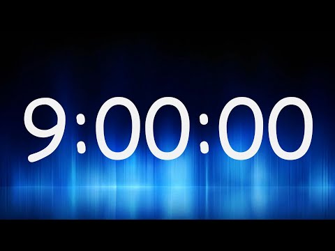 9 Hours Timer / Countdown from 9h
