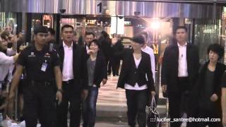 2013-03-17 : Junnosuke Taguchi (KAT-TUN) - In Bangkok @Suvarnabhumi Airport (Return Date) [HD]