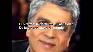 Ouvre moi la porte ** Enrico * MACIAS ** Karaoke