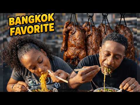 Bangkok Street Food Roasted Duck Noodles & 7-Eleven Snacks