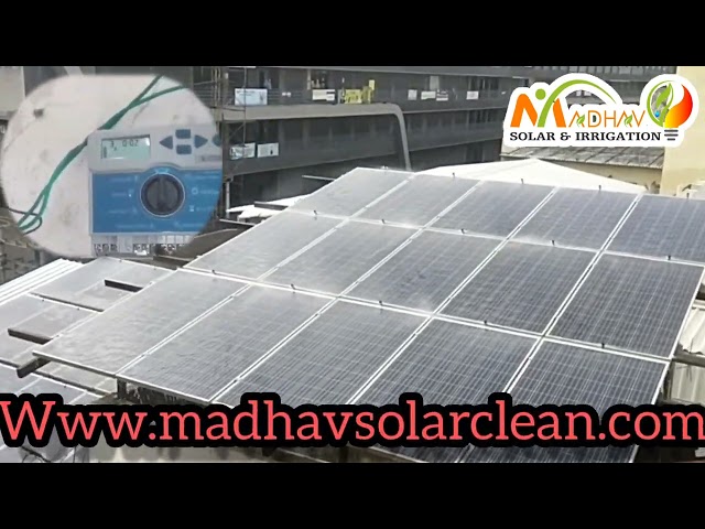 Solar Panel Cleaning Sprinkler - Fully Automatic Solar Panel Cleaning ...