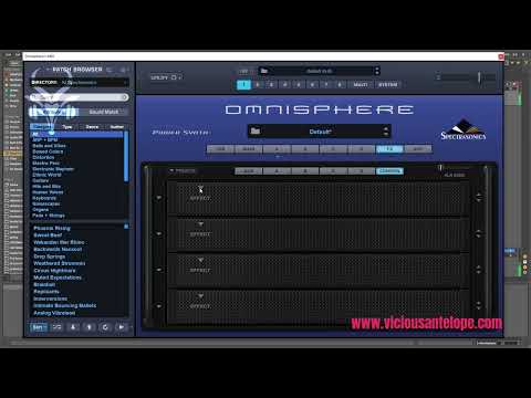 Vicious Synths Ep.7 - Synth Presets Tutorial - Omnisphere Preset Design -  Textural Synthetic Bell