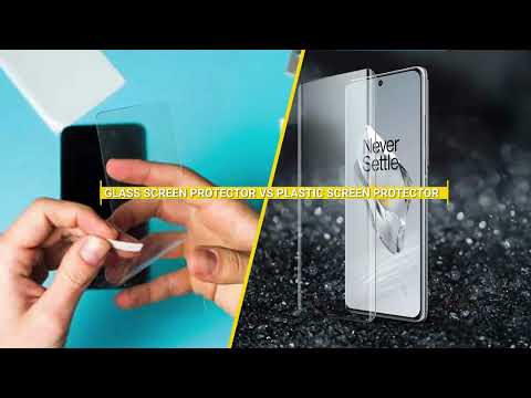 Glass Screen Protector vs Plastic – Which One Truly Protects Your Phone?