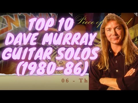 Iron Maiden - Dave Murray Top 20 Guitar Solos (Part 1)