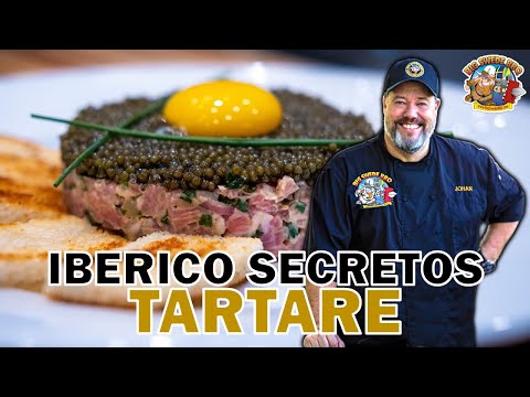 We Ate RAW Pork and You Should Too | How to make Iberico Pork Tartare