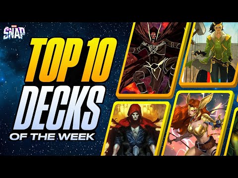 TOP 10 BEST DECKS IN MARVEL SNAP | Weekly Marvel Snap Meta Report #76
