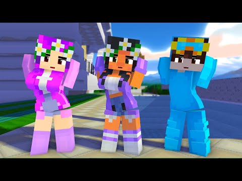 COUPLE DANCE SUPER IDOL APHMAU, ZOEY, NICO AND CASH - MINECRAFT ANIMATION #shorts