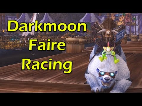 Warlords of Draenor Alpha: Darkmoon Faire Racing | WoWcrendor