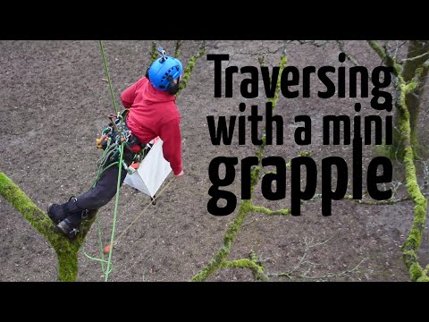 Traversing between trees using mini grapple