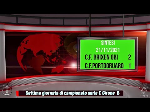 Sintesi c.f.BRIXEN 2 c.f. PORTOGRUARO 1 - 24/11/2021  BRESSANONE BZ