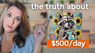 The Truth About Selling AI Digital Tumbler Wraps & $500+ Per Day Etsy Digital Products