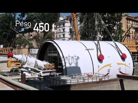 LINE C OF ROME'S UNDERGROUND